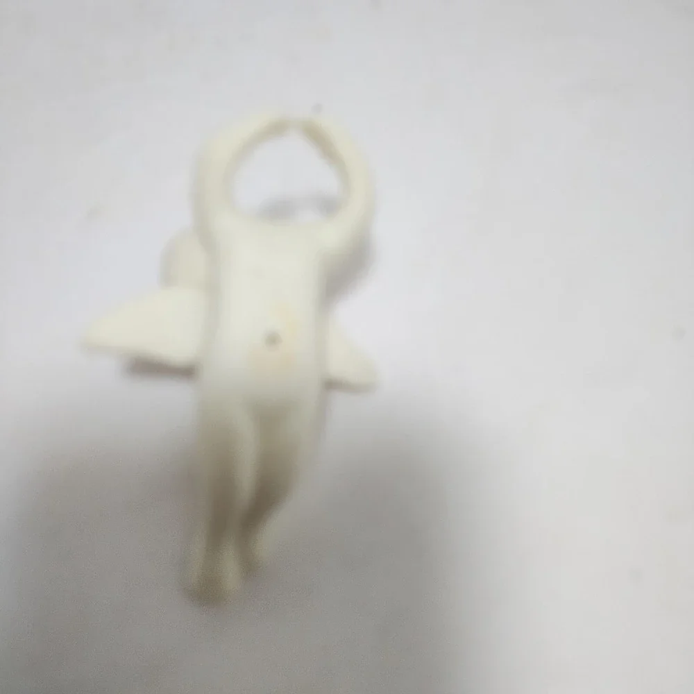 Pair Of Vintage Christmas Angel Candle Climber Huggers Porcelain Set of 2‎ White